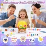 Нова Лунна лампа за рисуване детски творчески комплект с бои и дистанционно, снимка 2