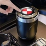 Стилен пепелник за кола BMW с LED осветление и капак , снимка 2