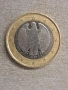 1 евро 2002 G изместен център , снимка 1