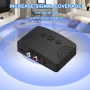 Безжичен Bluetooth 5.3 Аудио Приемник и Предавател R20 с RCA, AUX и USB порт, снимка 8