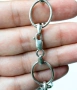Сребърна гривна с кленов лист и жълъд, снимка 7