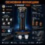 Мощен мини прожектор 3000 лумена USB-C ръчен фенер зареждане за лов риболов къмпинг туризъм палатка, снимка 2