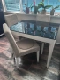Продавам разтегателна  трапезна маса , снимка 2