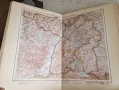 Голям антикварен немски атлас "Andrees Handatlas" (1937 г.), снимка 2