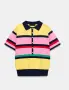 Нова раирана поло тениска ZARA, снимка 2