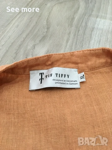 Ttif Tiffi риза 100% лен XL, снимка 4 - Ризи - 51221966