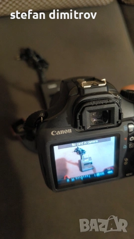 Canon EOS 1100D + зарядно и обектив 18-55, снимка 4 - Фотоапарати - 54706364