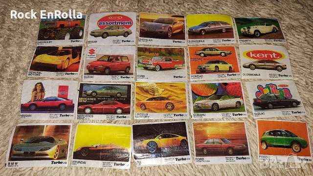 TURBO картинки, непълни серии ! , снимка 6 - Колекции - 53941338