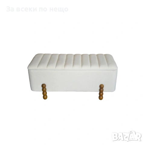 Комплект Даф - цвят бежов-бял Код P2153, снимка 4 - Дивани и мека мебел - 54162268