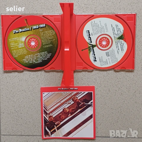 The Beatles – 1962-1966 Оригинален двоен диск + книжка Издание 🇮🇹 ITALY  Състояние:VG+ Цена:15.34 , снимка 3 - CD дискове - 54258705