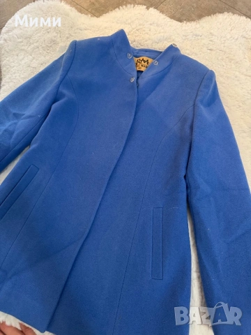 Палто розово синьо, снимка 3 - Палта, манта - 53960555