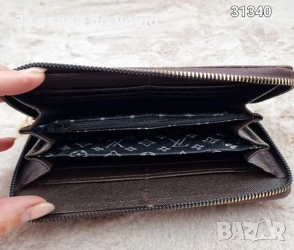 Louis Vuitton Дамско Кожено Портмоне Луис Витон , снимка 2 - Портфейли, портмонета - 55195089