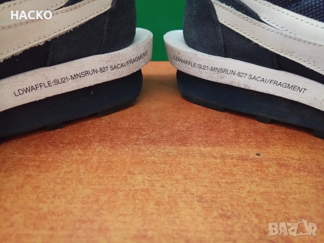 Nike x Sacai x Fragment Design LD Waffle Номер 42 Стелка 26.5 см. 100% Оригинални Внос от Англия, снимка 11 - Маратонки - 54868405