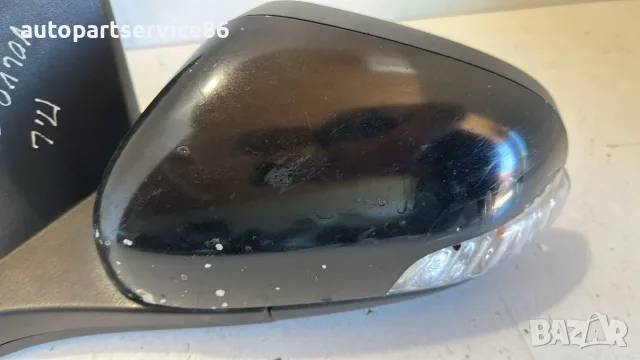 Ляво странично огледало черно за Volvo C30 1.6d (2012) 31218113 OEM Нуждае се от пребоядисване, снимка 3 - Части - 55593271