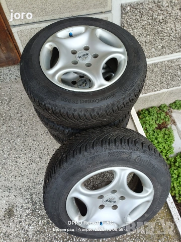 Gumi + djanti CONTINENTAL M+S, снимка 2 - Гуми и джанти - 54087182