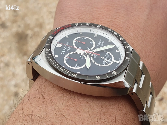 Certina "DS ROYAL" SWISS MADE Chronograph, снимка 3 - Мъжки - 55011946