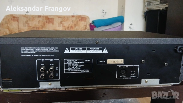 KENWOOD KX - 74 R make in Japan , снимка 9 - Декове - 54364469