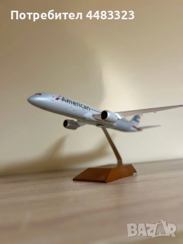 Макета на самолет 787 Dreamliner , снимка 8 - Колекции - 54780669