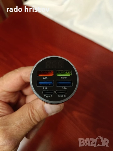USB зарядно/адаптер с 2-4-6 извода. USB кабели., снимка 5 - Аксесоари и консумативи - 54588596