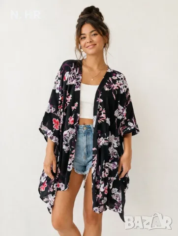 Кимоно с флорални мотиви - H&M