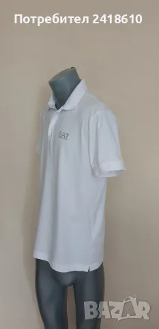 Emporio Armani EA7 Stretch Cotton Mens Size L / XL НОВО! ОРИГИНАЛ! Мъжка Тениска, снимка 11 - Тениски - 55315843