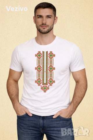 Ромбове с канатица – френски бод, снимка 2 - Тениски - 54077538