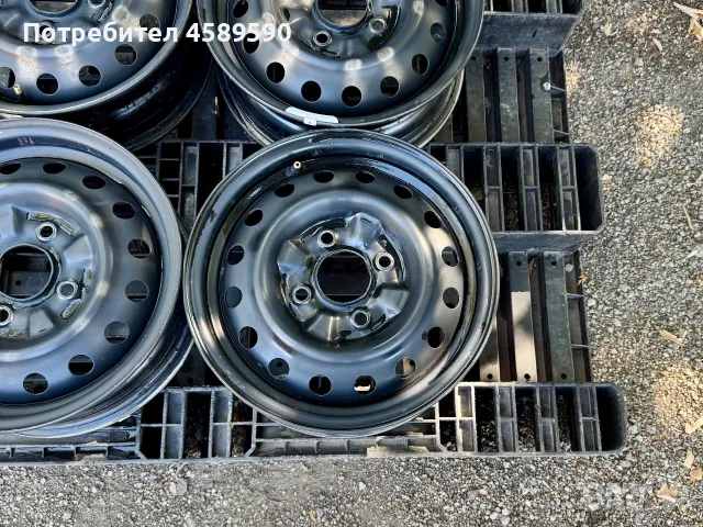 4бр.Оригинални джанти 14цола 4x114.3 за бус Nissan NV200(2009-2025), снимка 4 - Гуми и джанти - 55531412