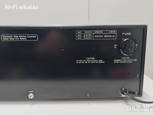 стерео касетъчен дек Hi-Fi PIONEER CT-F850 , снимка 12 - Декове - 54553729