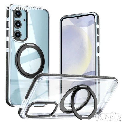 Samsung Galaxy S26 FE Калъф - Магнитен пръстен, PC+TPU, 5 цвята, снимка 5 - Калъфи, кейсове - 55045244