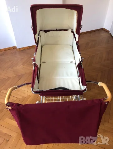 Ретро бебешка количка , снимка 5 - Детски колички - 55595563
