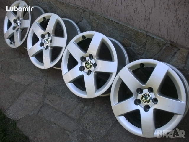 15 цола 5 х 100 мм 4 бр лети джанти - STM Germany ! - VW,Audi,Seat,Skoda...