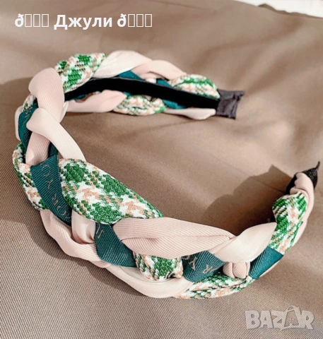 Уникална диадема Chanel Boucle 🦋🤍🦋, снимка 8 - Аксесоари за коса - 45554378