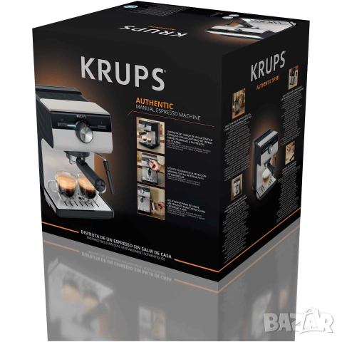 Еспресо машина Krups Authentic C40 XP381B10, снимка 6 - Кафемашини - 54962956