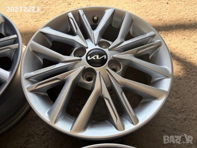 4 броя алуминиеви джанти за Kia Picanto III,14, снимка 11 - Гуми и джанти - 54441850