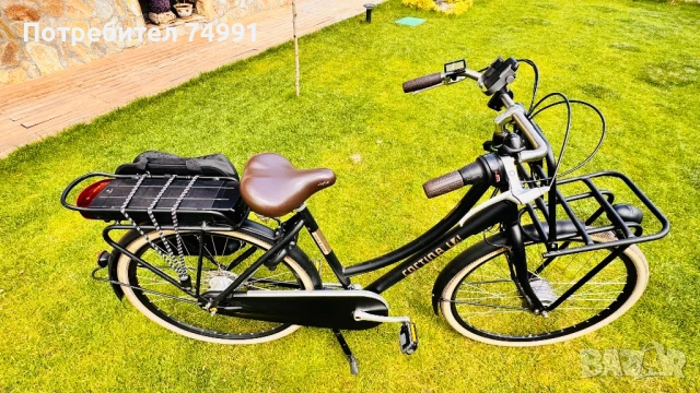 Електрически велосипед Cortina E-U4 Transport, снимка 9 - Велосипеди - 54641947
