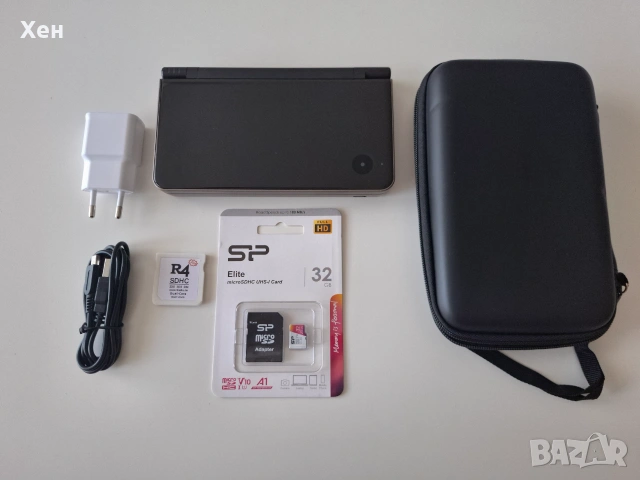 Nintendo DSi XL - R4 - качени много игри