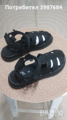 Детски сандали ZARA EUR 36 , снимка 4 - Детски сандали и чехли - 54346016
