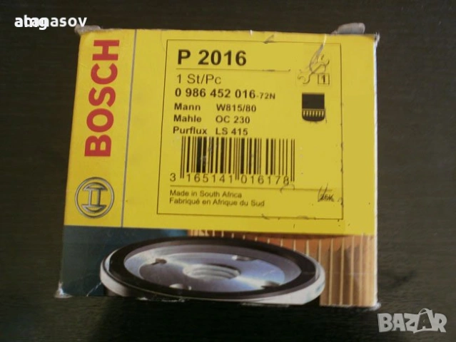 маслен филтър BOSH Р 2016 