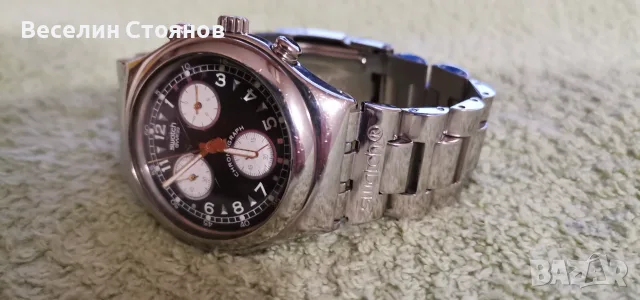 Рядък Swatch / Panda Reverse / Vintage 1995 Колекционерски, снимка 2 - Мъжки - 55598561
