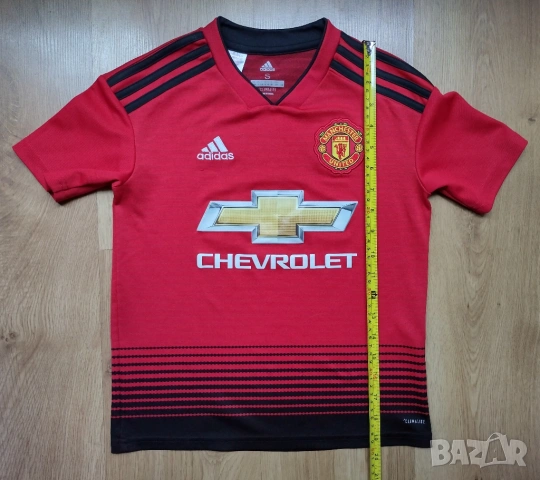 Manchester United / Adidas - детски футболен екип на Манчестър Юнайтед, снимка 4 - Детски тениски и потници - 54489831