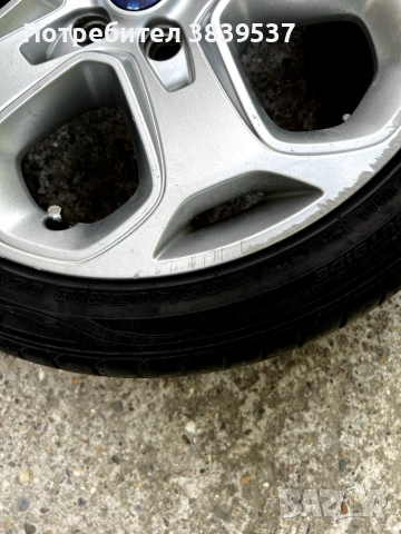 Оригинални джанти Ford 18" 5x108 8J ET55 с летни гуми 235/40/18 за Focus, Mondeo, Kuga, снимка 5 - Гуми и джанти - 54991479