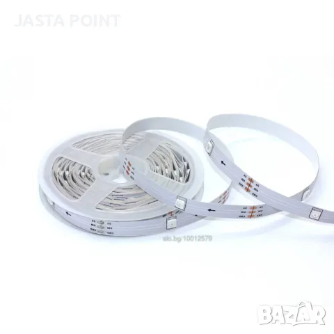 5м LED Лента RGB-IC, Bluetooth, Цветомузика, Микрофон, App, Дистанционно, снимка 10 - Лед осветление - 55326600