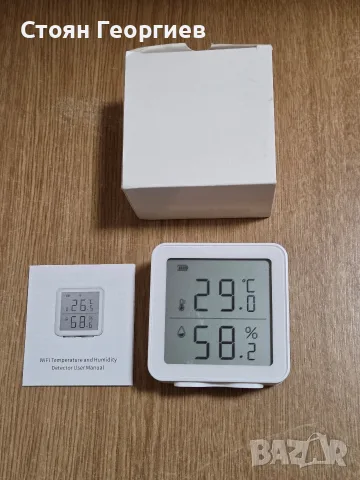 интелигентен Wi-Fi термометър и хигрометър