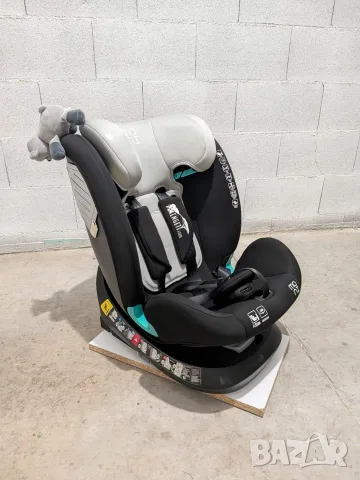 Столче за кола Moni - Serengeti, IsoFix, I-Size, 40-150 cm, снимка 2 - Столчета за кола и колело - 55636259