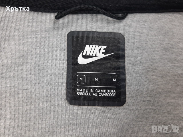 Nike Tech Fleece Windrunner - Оригинално мъжко горнище размер M, снимка 8 - Спортни дрехи, екипи - 54066733