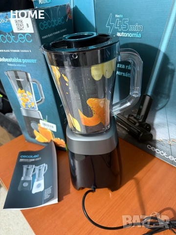 Блендер Cecotec, Power Black Titanium 1300MAX B, Настолен, 1300 W, Трошене на лед, снимка 4 - Блендери - 54689881