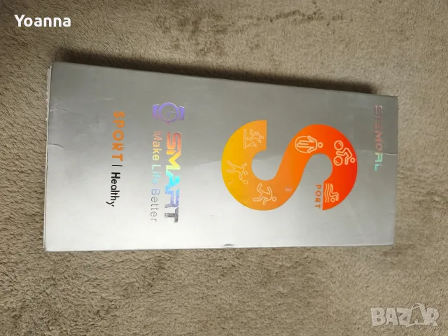 Смарт часовник G-SMART EF12 Sport с FitCloudPro, пълен комплект, снимка 4 - Смарт часовници - 55636171