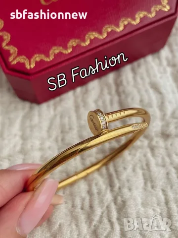Cartier пирон с лого и камъни