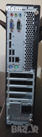 Lenovo M710s SFF i5 / SSD / DDR4 компактен компютър, снимка 3 - За дома - 55090114