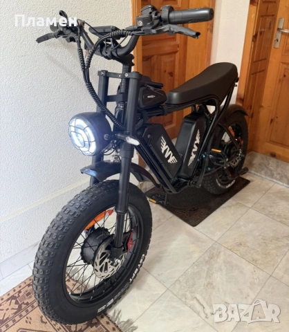 Нов!! Електрически велосипед YVY C20 Max 2000W 52V/2*20Ah 60 км.ч. 120 км., снимка 8 - Велосипеди - 54691261